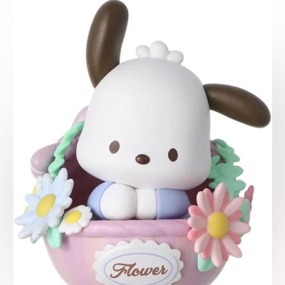 MINISO “Pochacco Flower and Childhood” Confirmed Blind Box, “Flower Basket”